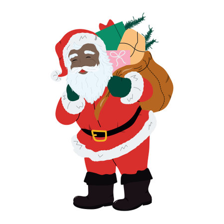 Christmas vector illustration.のイラスト素材