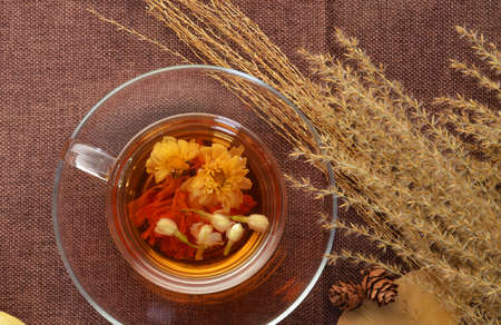 Lily Jasmine teaの写真素材