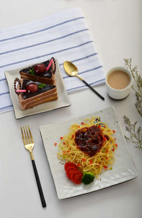 Delicious Italy cakesの写真素材