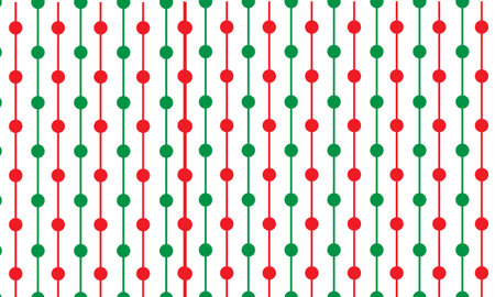 Red green  Dotted texture template. Geometric pattern in halftone style with gradient for celebrate presentationのイラスト素材