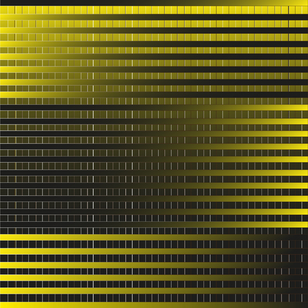 Yellow black background Drawing geometric background in two colors black and yellow squares and quadranglesのイラスト素材