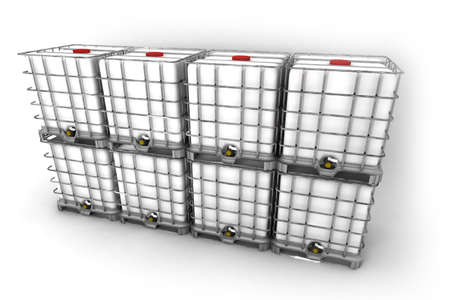 IBC containers ÐµÐ²ÑÐ¾ÐºÑÐ±Ñの写真素材