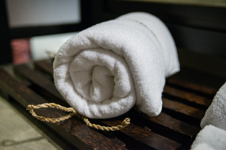 roll of towelの写真素材