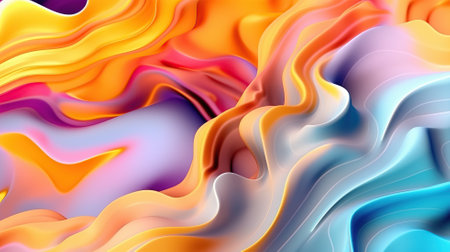 Liquid color background design generative aiの素材