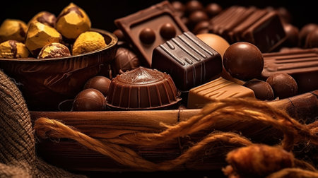 World Chocolate Day Generative AIの素材