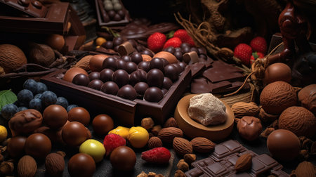 World Chocolate Day Generative AIの素材