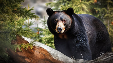 photo bear animal Generative AIの素材