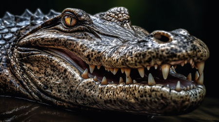 photo crocodile Generative AIの素材