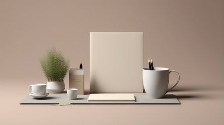 Blank Stationery Mockupの素材