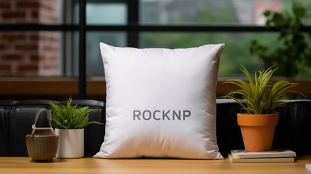 Blank Pillow Mockupの素材
