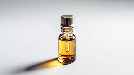 A Dropper bottle isolated on white background Generative AIの素材