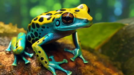 Poison dart frogの素材