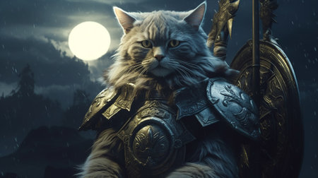 cute super hero catの素材