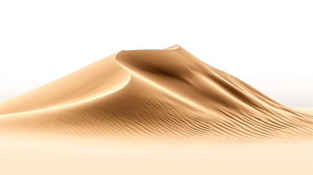 a desert landscape with dry trees on white backgroundの素材