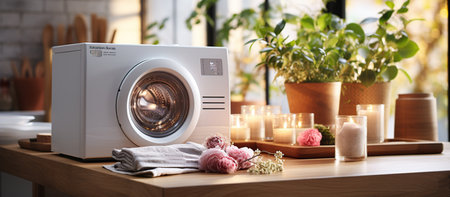 Modern washing machineの素材