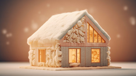 house insulation conceptの素材