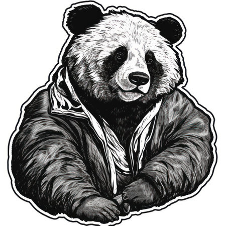 Animal Die-cut sticker, vinyl stickerの素材