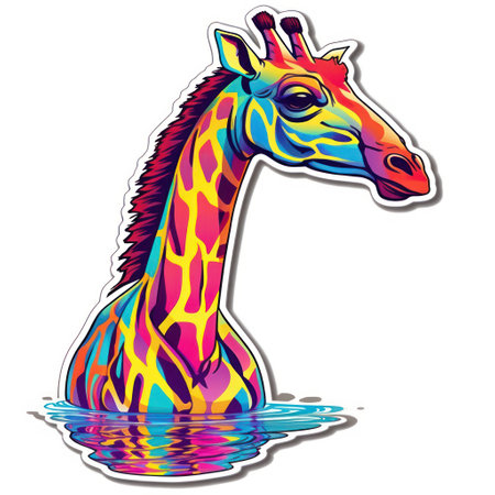 Animal Die-cut sticker, vinyl stickerの素材