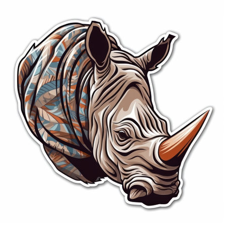 Animal Die-cut sticker, vinyl stickerの素材