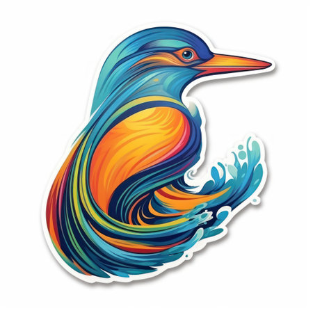 Animal Die-cut sticker, vinyl stickerの素材