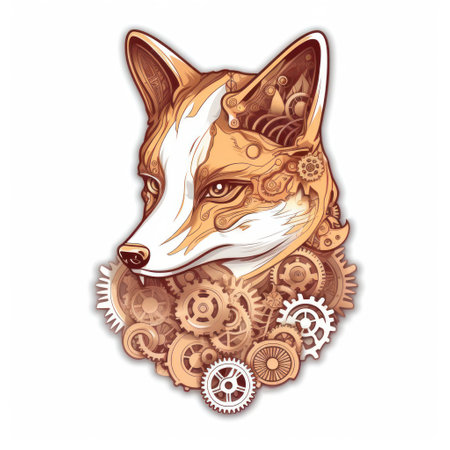 Animal Die-cut sticker, vinyl stickerの素材