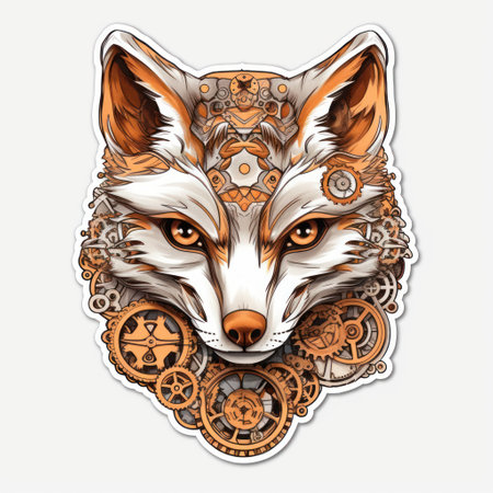 Animal Die-cut sticker, vinyl stickerの素材