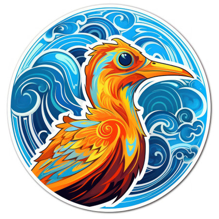 Animal Die-cut sticker, vinyl stickerの素材