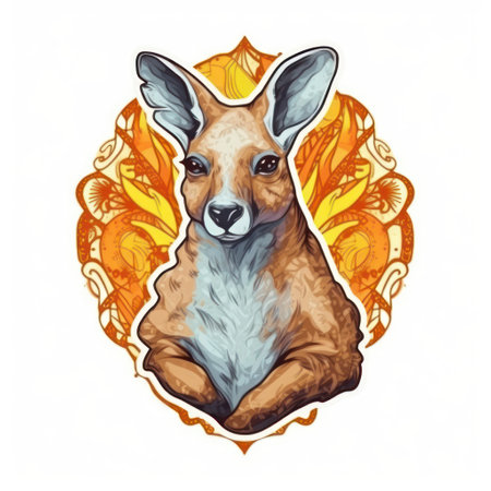 Animal Die-cut sticker, vinyl stickerの素材