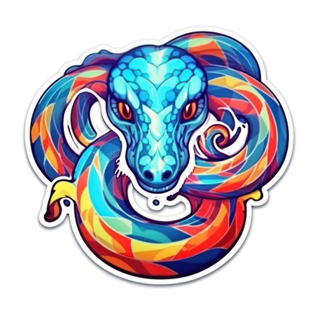Animal Die-cut sticker, vinyl stickerの素材