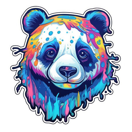 Animal Die-cut sticker, vinyl stickerの素材