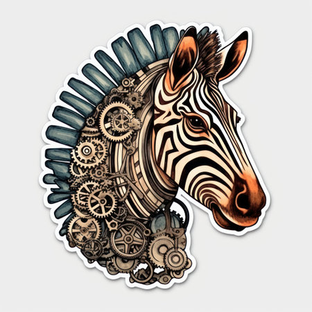 Animal Die-cut sticker, vinyl stickerの素材