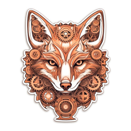 Animal Die-cut sticker, vinyl stickerの素材