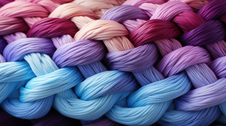 tie dye cable knit jumperの素材