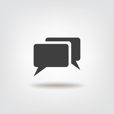 Business message template sign icon のイラスト素材