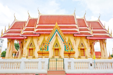 Buddha church at the Thai temple