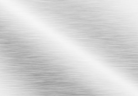 Metal background or texture of brushed steel plateの写真素材