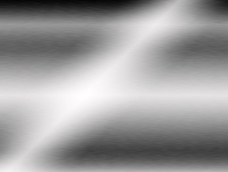Metal background or texture of brushed steel plate with reflections Iron plate and shinyの写真素材