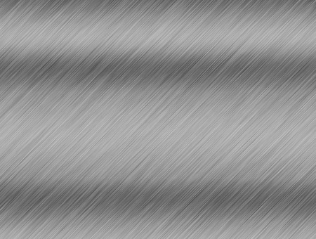 Metal background or texture of brushed steel plate with reflections Iron plate and shinyの写真素材