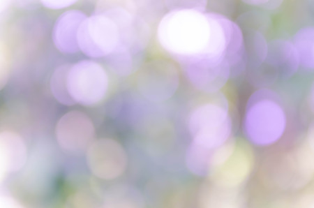 Blue bokeh out of focus background from nature forestの写真素材