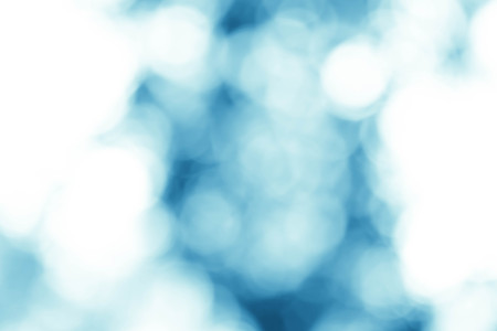 Blue bokeh background
