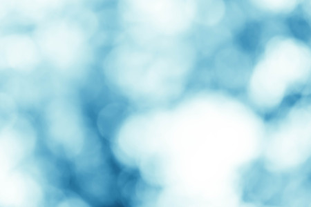 Blue bokeh backgroundの写真素材
