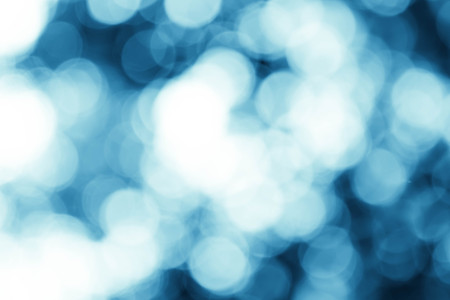 Blue bokeh background