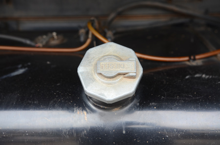 Fuel tank lidの写真素材