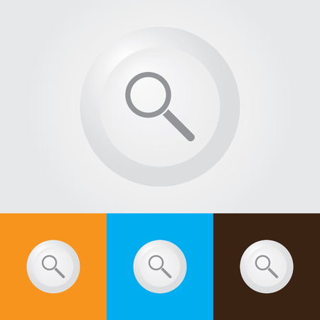 Magnifier Glass iconの写真素材