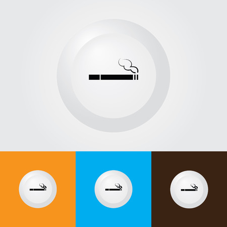 Smoking area iconの写真素材