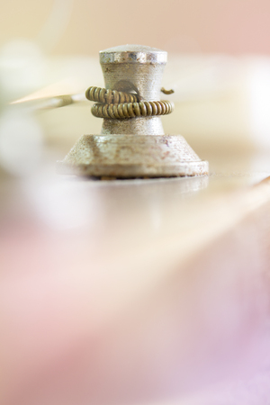 Classic Guitar. Machine Head. shallow depth of fieldの写真素材