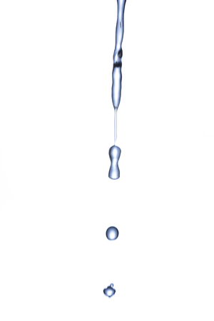 line of water splashの写真素材