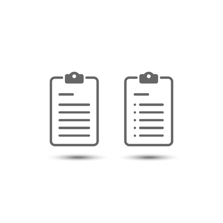 Clipboard Iconのイラスト素材