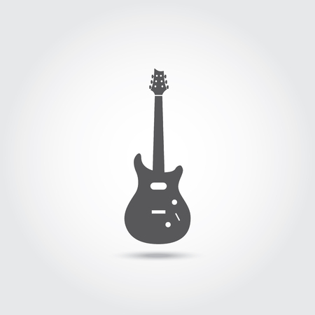 Guitar Icon. Vector illustrationのイラスト素材