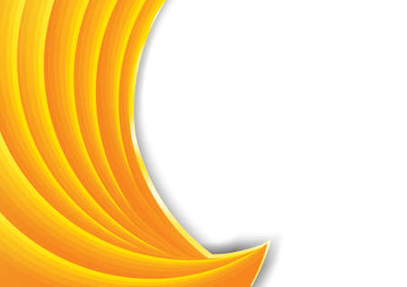 abstract orange background with circle motifの写真素材